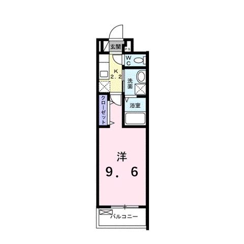 シャイニー（204） 間取り図画像