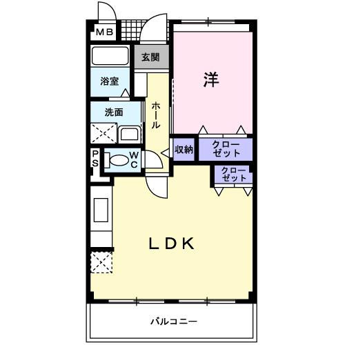 グラン　ボヌール　Ⅰ（105） 間取り図画像