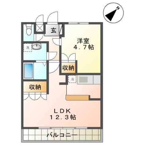 ルミナスハイム９２０ 間取り図画像