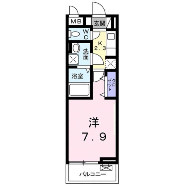 ラ　プルメリア（202） 間取り図画像