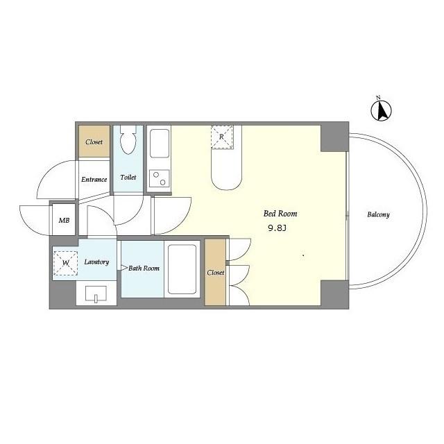 ＮＯＮＡ　ＰＬＡＣＥ渋谷富ヶ谷（201） 間取り図画像