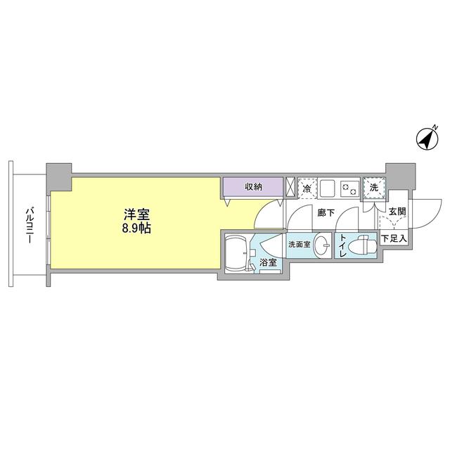 ジェイフラッツ初台（104） 間取り図画像