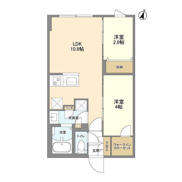 ウェルスクエア駒場東大前（104） 間取り図画像