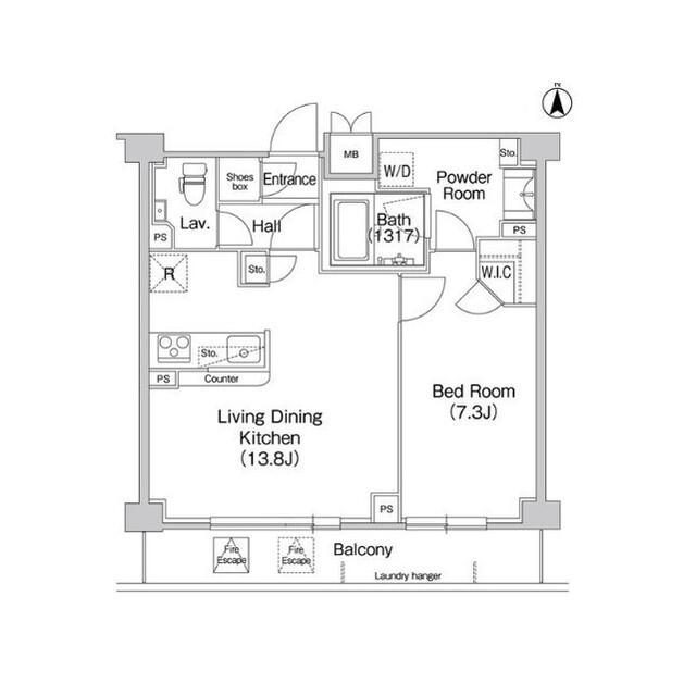 コンフォリア駒場（0316） 間取り図画像