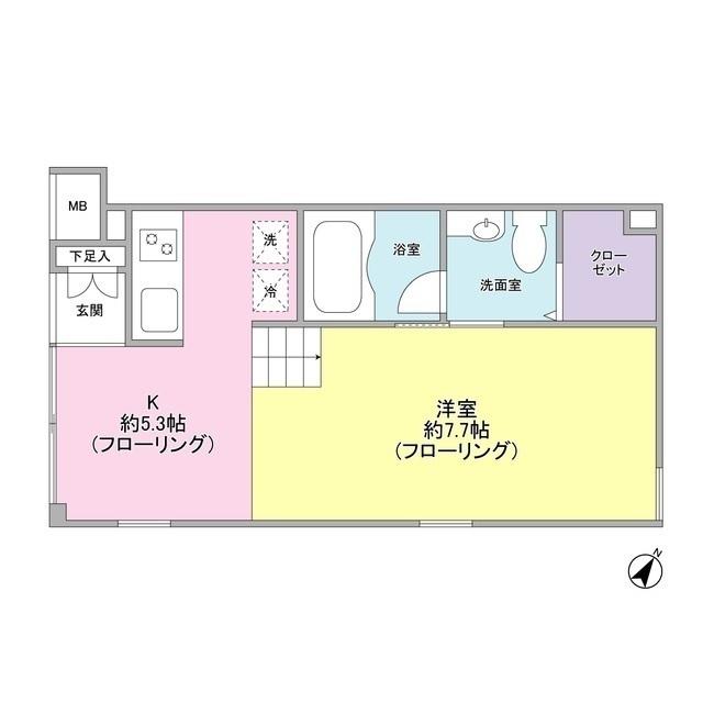 シルバラード　スプリングス（202） 間取り図画像