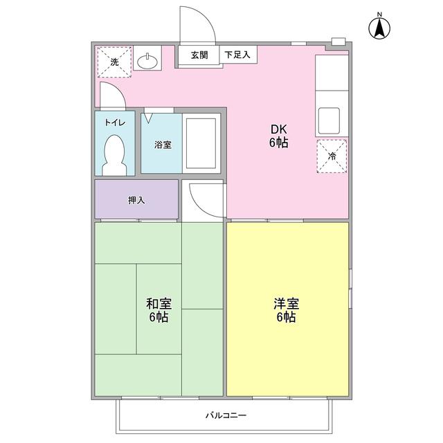 フェリース旗の台（0203） 間取り図画像