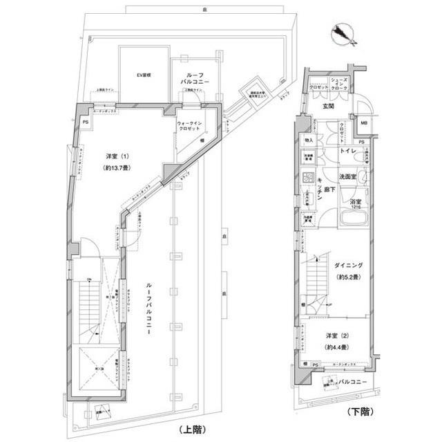 コンフォリア目黒八雲（0602） 間取り図画像