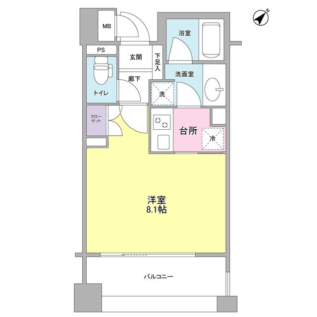 アルス恵比寿メイクス（0704） 間取り図画像