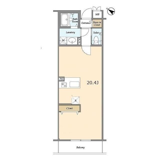 ＢＬＥＳＳ北新宿（5053） 間取り図画像