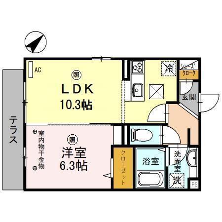 レディア（103） 間取り図画像