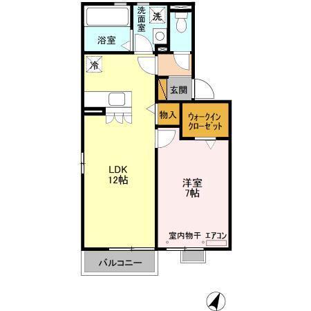 ストリーム（205） 間取り図画像