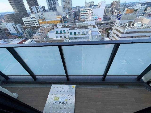 エクセレントシティ本八幡駅前サザンライズ（1203） バルコニー