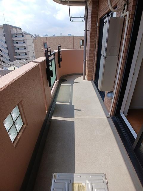 ラポール西大島　ウエスト（601） バルコニー