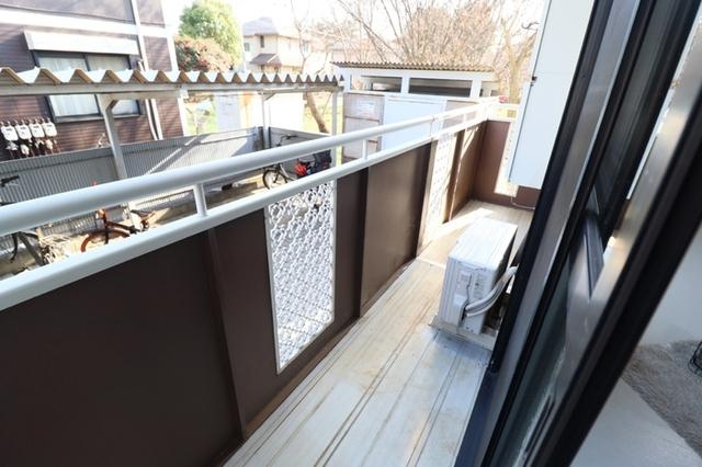 メゾン森PartⅢ・Ⅴ（Ⅴ101） バルコニー