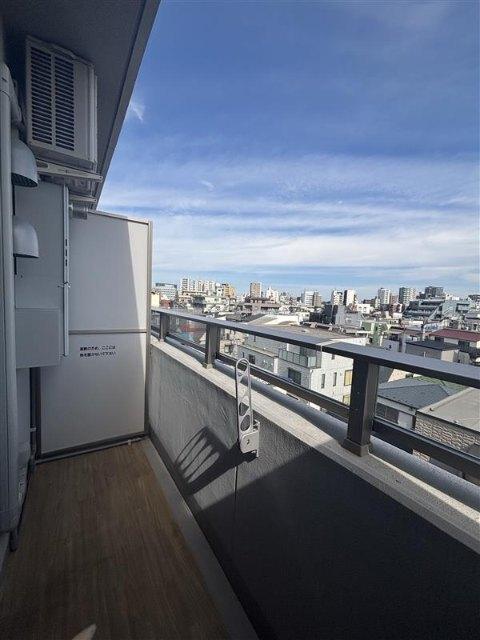 ブラウ戸越銀座テラス バルコニー