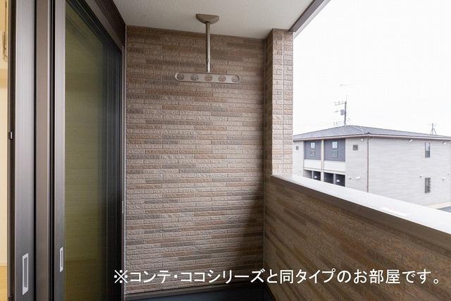ヴィア　ラッテア（202） バルコニー