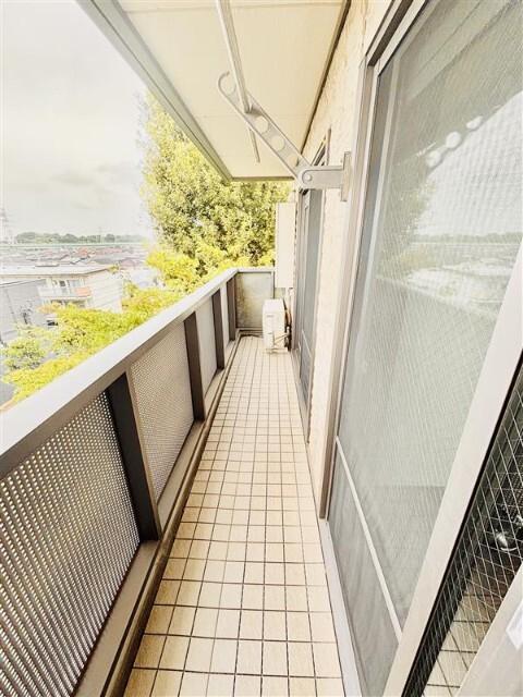 流山市三輪野山マンション バルコニー