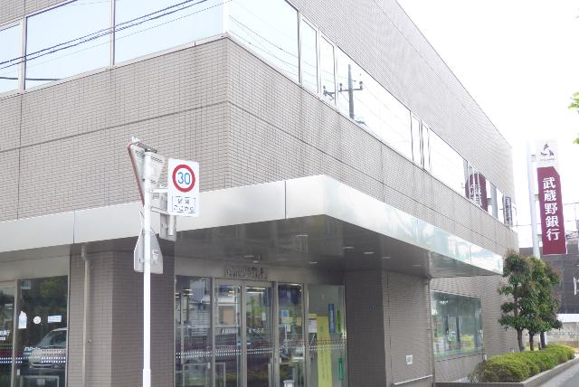 武蔵野銀行志木支店：261m