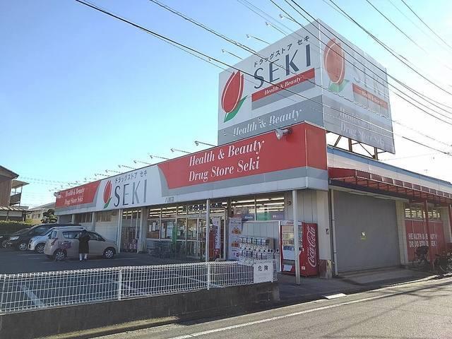 ドラッグストアセキ八潮店：600m