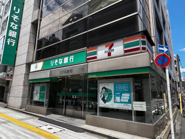 りそな銀行芝支店：452m