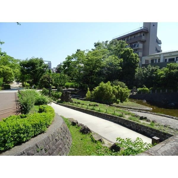 大横川親水公園：777m