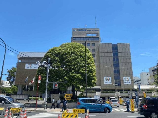 江東区役所：2677m