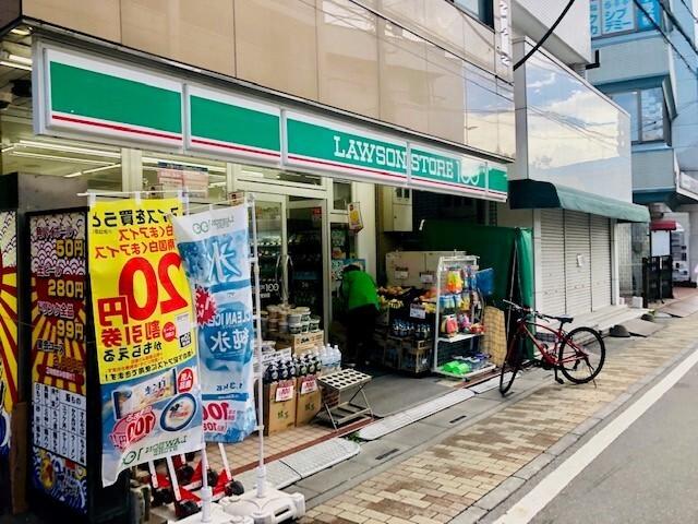 ローソンストア100北越谷店：349m
