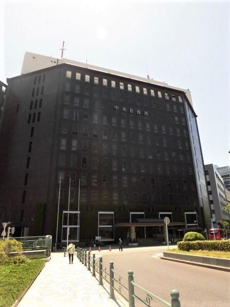 中央区役所：2613m