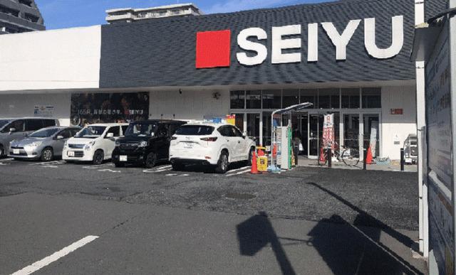 西友草加店：619m