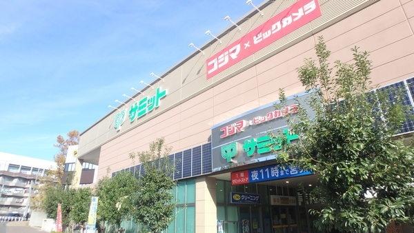 サミットストア成城店：418m