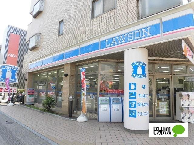 ローソン市川妙典店：463m