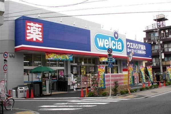 ウエルシア練馬石神井店：543m