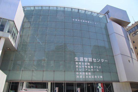 台東区立中央図書館：750m