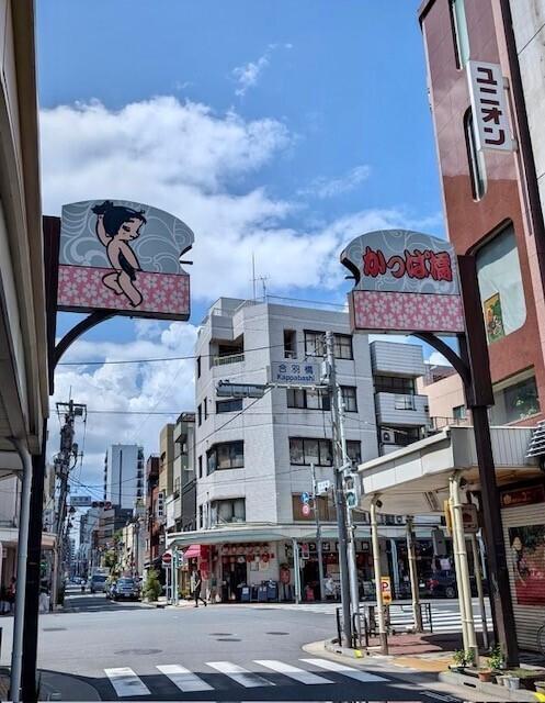 合羽橋通り：300m
