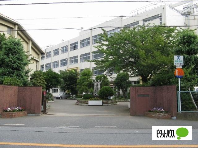 市川市立新浜小学校：313m