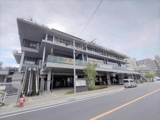 川口市役所：1506m