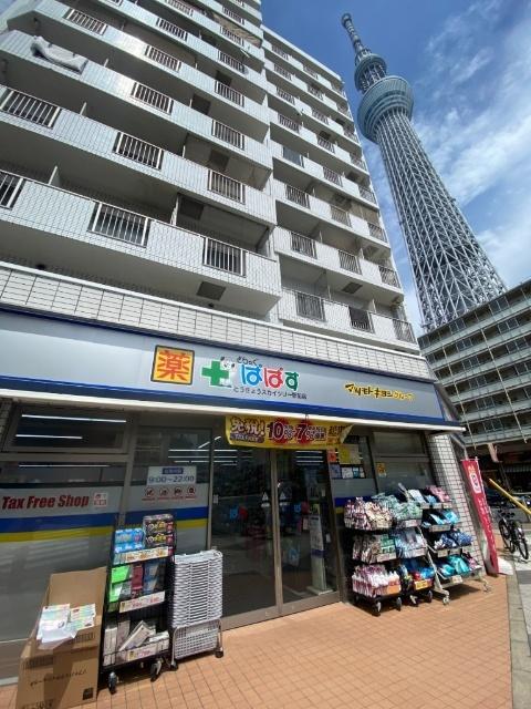 どらっぐぱぱすとうきょうスカイツリー駅前店：308m