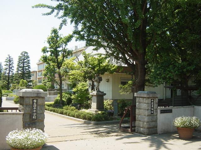 柏市立田中中学校：777m