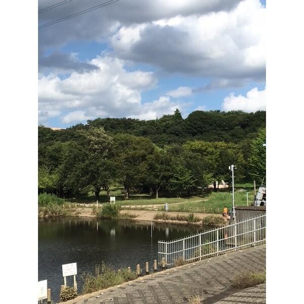 長津川緑地：545m