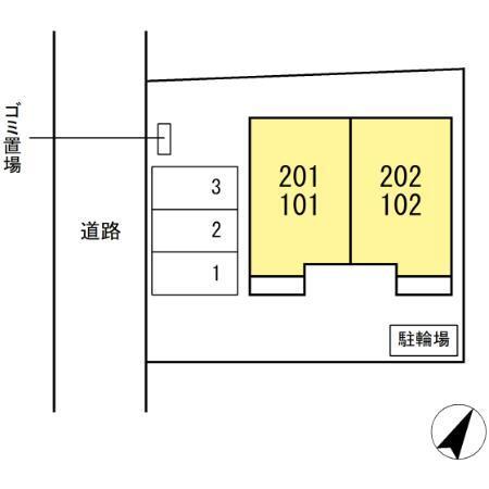 リールセゾンC（101） 共有部分