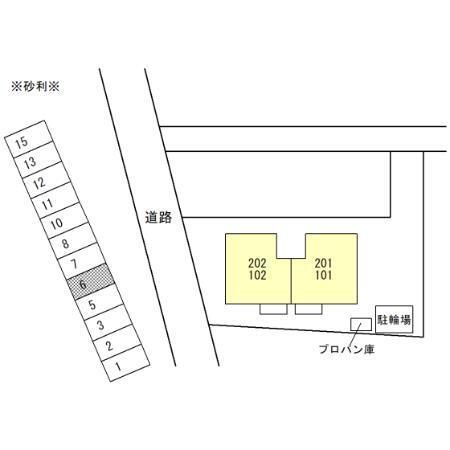 プリムヴェール　参番館（101） その他