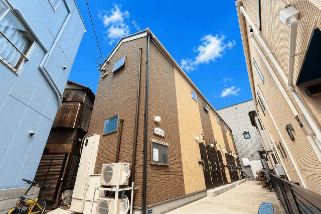 新小岩駅より徒歩11分 築4年6ヶ月 2階建の賃貸物件