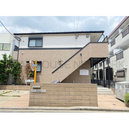 緑のあるエントランス