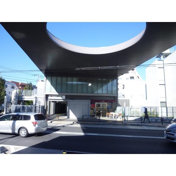 上野毛駅前です