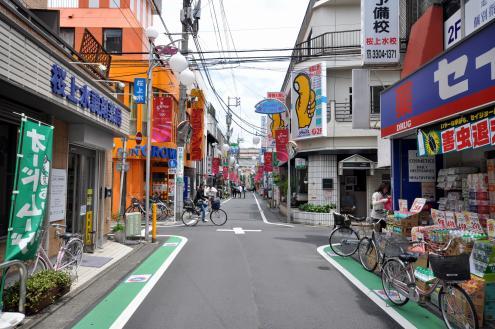 桜上水駅前商店街