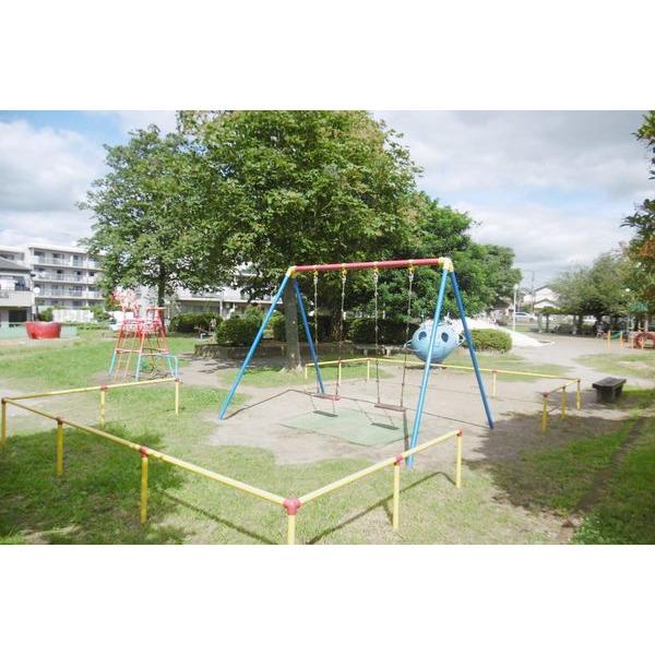 公園が目の前の立地