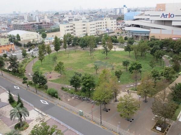 西新井さかえ公園：1077m