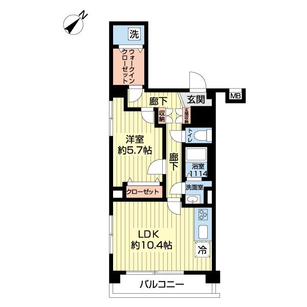 田園調布愛知マンション（0504） 間取り図画像
