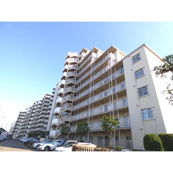 物件外観！明るい南向き！