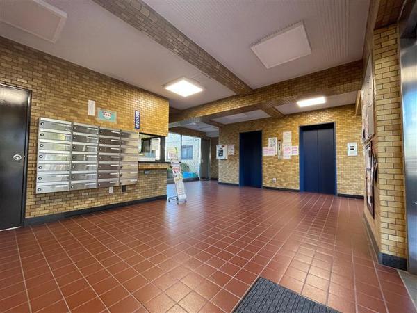 きれいに管理されたロビー